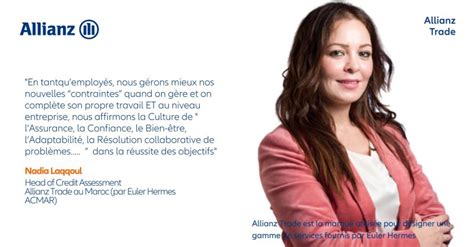 تقوم شركة Allianz Trade au Maroc (par Euler Hermes ACMAR) بالتوظيف 